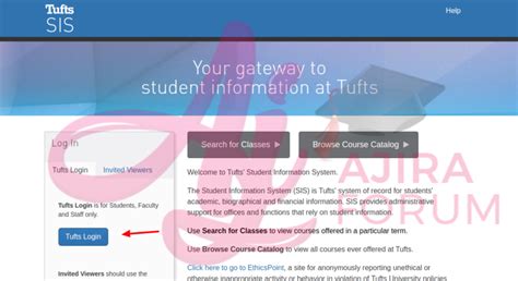 tufts sis|tufts log in.